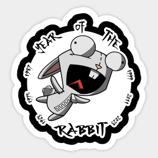 Gir, Year of the Rabbit Sticker